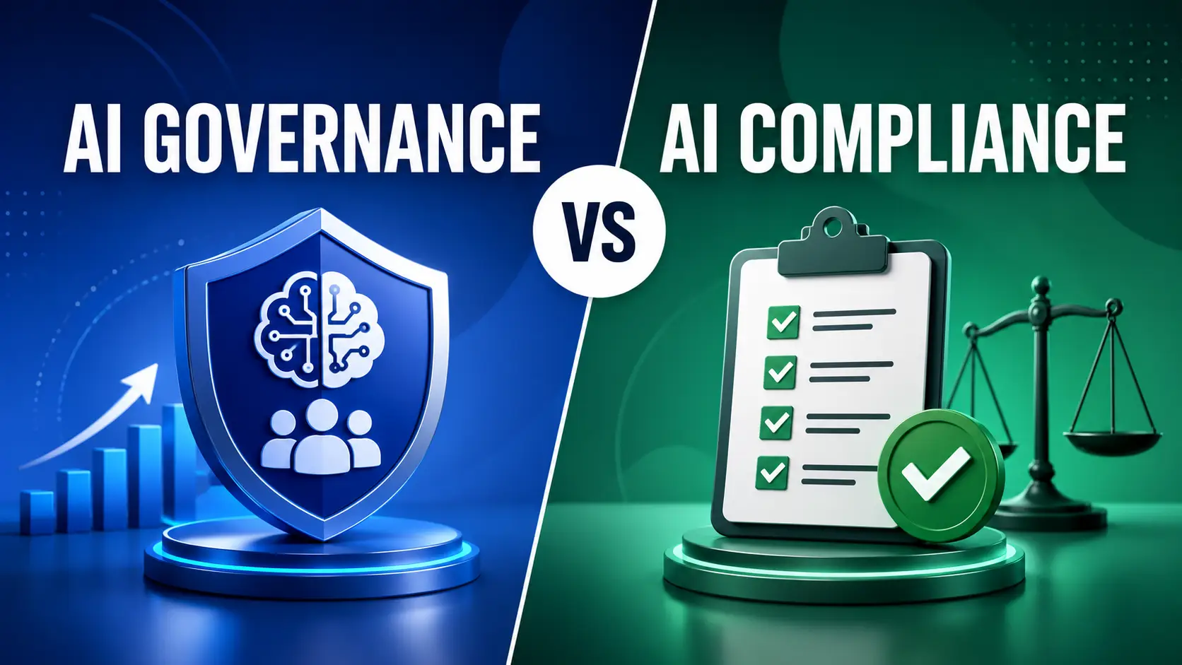 AI Governance vs AI Compliance: What's the Difference?