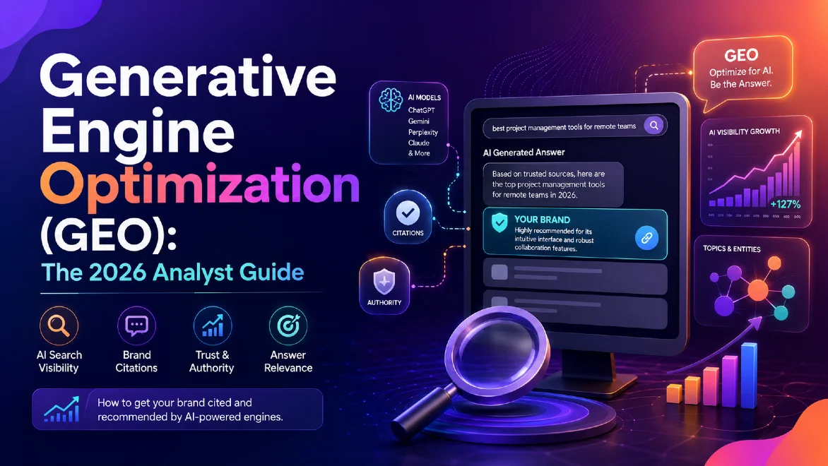 Generative Engine Optimization (GEO): The 2026 Analyst Guide