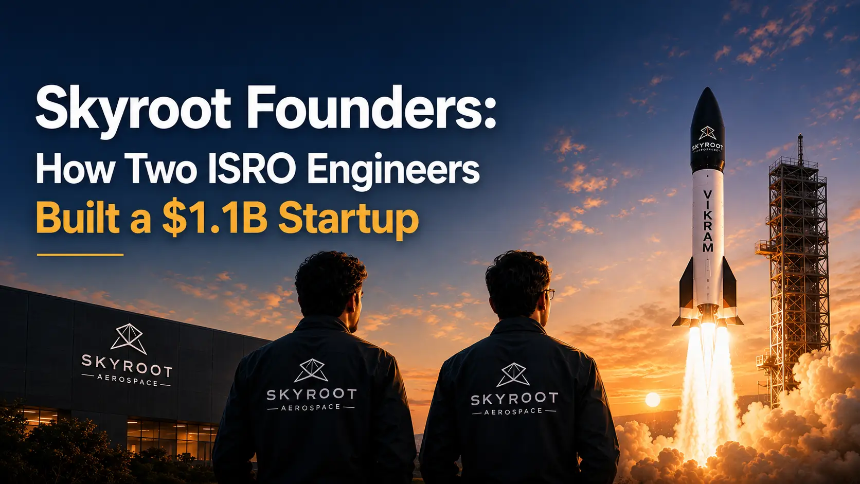 The Skyroot Founders Story: From ISRO Engineers to India's Private Space Pioneers